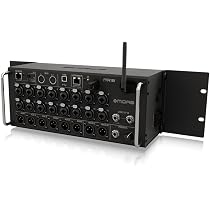 Midas MR18 18-Input Digital Mixer for iPad/Android Tablets with 16